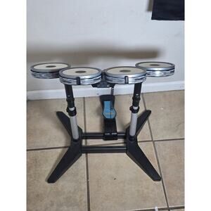 Nintendo Wii Rock Band Beatles Special Edition Drum Set w Pedal and Stand Tested